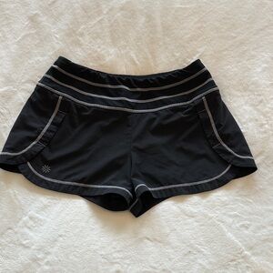 Athleta Mid Rise Running Shorts
